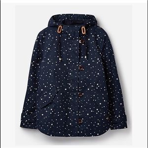 Joules Right as Rain hooded jacket, size 4
